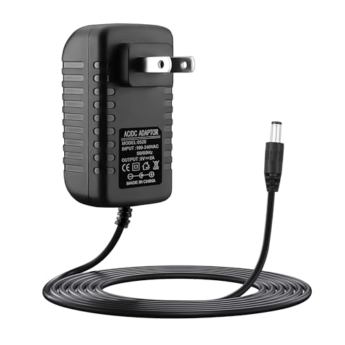 BXIZXD 5V Power Cord for Victrola Record Player Compatible with Victrola VSC-550BT VSC-550BT-BK Vintage 3-Speed (NOT Fit for 6V 9V 12V)