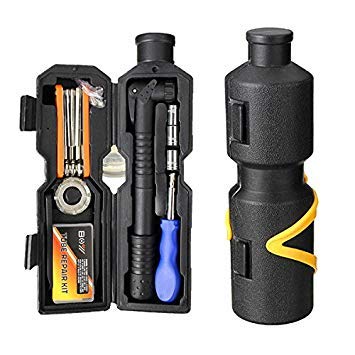 GEOPONICS della Bici della Bicicletta Che ripara Tool Set Kit Multitools Cassa di attrezzo Portatile per Outdoor Ciclismo Refix