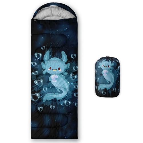 Sac de couchage randonnée HOSIMA noir léger imperméable pour nuit sous les étoiles