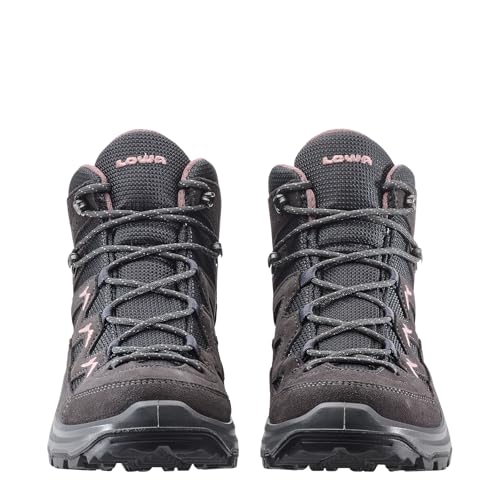 LOWA Stiefel mittel SIRKOS EVO GTX MID Ws graphit/altrosa, 39