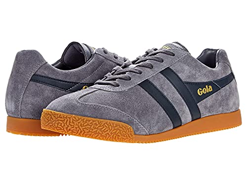 Image of Gola Equipe Suede - Sneakers for Men - Contrasting Wingflash - Heel Return - Durable Cupsole - Low Silhouette