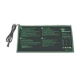 Hyindoor 植物ヒーターマット園芸ヒートマット サーモスタット付き 育苗ヒーター 発芽マット 温度制御 温床関連 育苗器 (コントローラなし)
