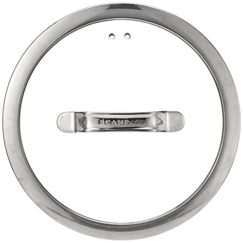 Scanpan Techniq SC41902200 Glass/Stainless Steel Lid, Transparent, 22 cm