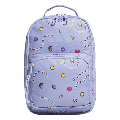 Image of adidas Kids Santiago Lunch Bag - Insulated Cooler Lunchbox for Girls & Boys, 8L