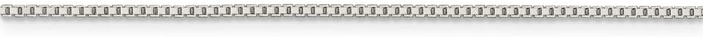 Solid 925 Sterling Silver 1.10mm Box Chain Necklace