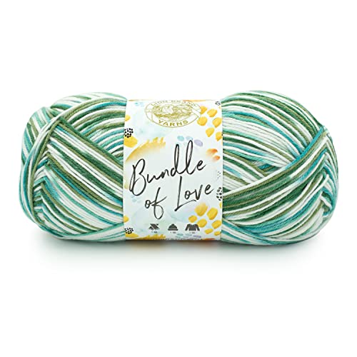 Lion Brand Yarn Bundle of Love Multicolor Baby Yarn for Knitting and Crochet, 1 Pack, Enchanted Forest