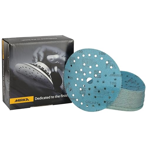 Price comparison product image Mirka Galaxy epoxy sandpaper 150mm Hook & Loop grit 100 for sanding epoxy resin,  wood,  epoxy