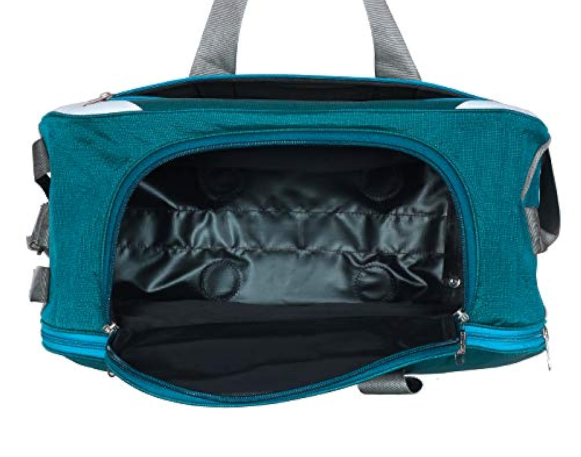 30 Cms Green Polyester Duffle Bag, Compact Design