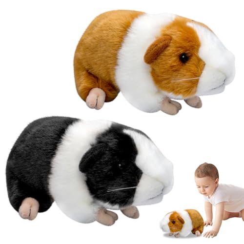 PLLYPE 2 Stück Süß Meerschweinchen Kuscheltier, 18cm Meerschweinchen Plüschtiere, Weiche Meerschweinchen Puppe Spielzeug, für Jungen Mädchen Partybedarf, Geburtstagsgeschenk PLLYPE 2 Stück Süß Meerschweinchen Kuscheltier, 18cm Meerschweinchen Plüschtiere, Weiche Meerschweinchen Puppe Spielzeug, für Jungen Mädchen Partybedarf, Geburtstagsgeschenk