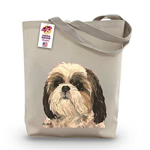 Bolso Tote ShihTzu Handmade en USA