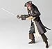 Pirates of the Carribean Revoltech SciFi Super Poseable Action Figure Jack Sparrow by Kaiyodo Jap.