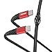 Price comparison product image Hama USB-C to USB-C Extreme Cable (USB-C Connection Cable, USB Type C PD Charging Cable, 480 Mbps Data Cable, 1.5 m, for MacBook Pro, iPad, ChromeBook, Samsung Galaxy S21) Black/Red