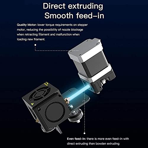 Official Creality Ender 3 Direct Drive Extruder Kit, Comes with 42-40 Stepper Motor Hotend Kit, Support Flexible TPU Filament, BL Touch, Compatible with Ender 3 Pro/Ender 3 V2