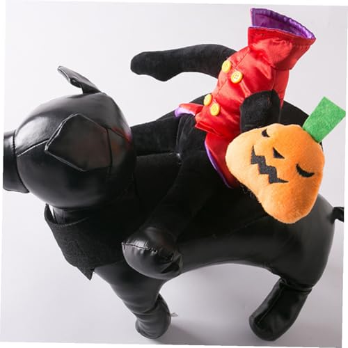 Disfraz Halloween Calabaza para Perros Pequeños S miniatura 4