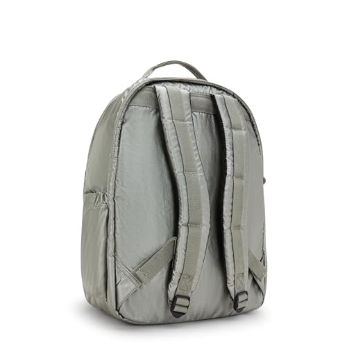 Image of Kipling Women's Seoul Extra Large 17 inch Laptop Backpack, Durable, Roomy with Padded Shoulder Straps, Built-In Protective Sleeve