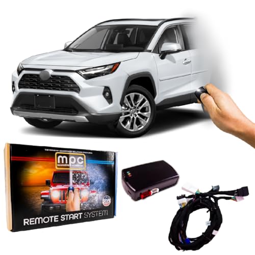 MPC Remote Start Kit Compatible with Toyota RAV4 2022-2024 || Semi Plug and Play || Lock 3X to Start || USA Tech Support