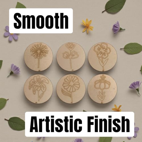 Image of BAGJI TOYS DIY Coaster Painting Kit for Kids & Adults - 6 Pre-Marked Wooden Tea Coasters with Stand, 12 Non-Toxic Water Base Colours & 1 Brush - Mandala Art & Craft DIY Set - Beginner Friendly Painting Craft Kit, Birthday & Gift Activity (MNDC1)