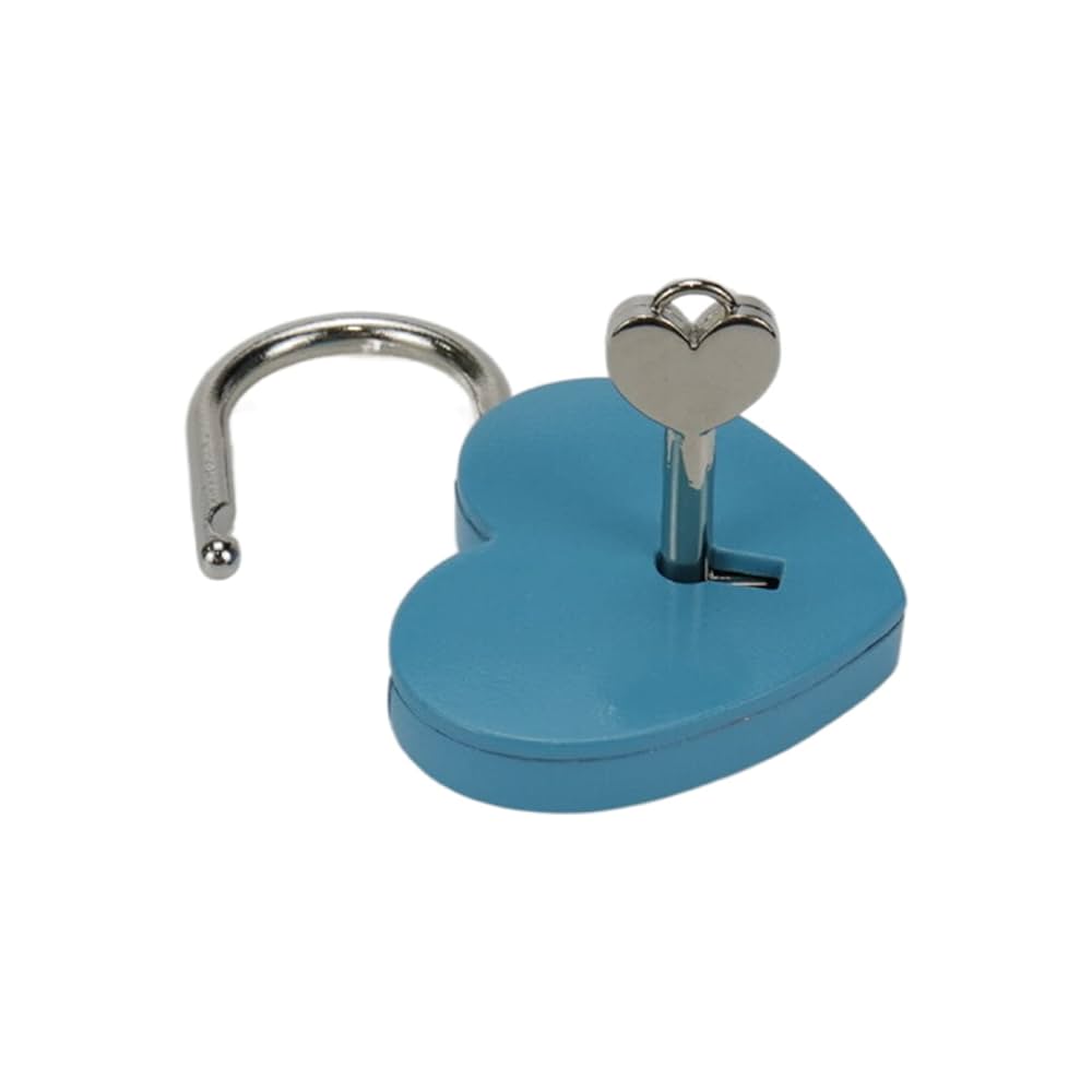 Amazon.co.jp: UTALIND 2個 小さなメタルハート型南京錠 ミニ