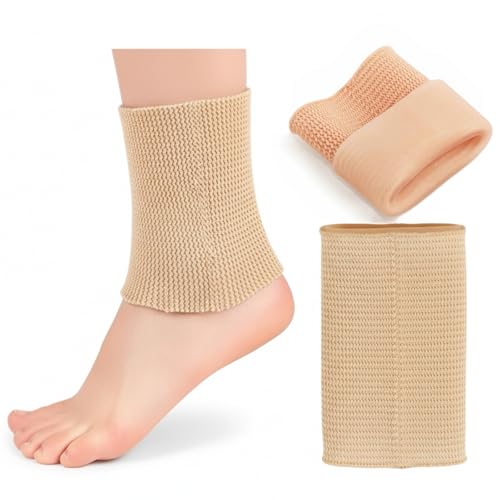 RHFGSFSS Figure Skating Ankle Gel Sleeve, 1 Pair Padded Ankle Guard...