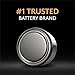Duracell 303/357/76 Silver Oxide Button Battery, 3 Count Pack, 303/357/76 1.5 Volt Battery, Long-Lasting For Watches, Devices, Calculators, And More