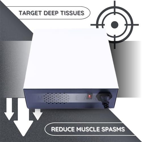 Physiogears Super Deluxe Ultrasonic Therapy Machine UST Physiotherapy Ultrasound Massager for Pain Relief Ultrasound Machine Portable