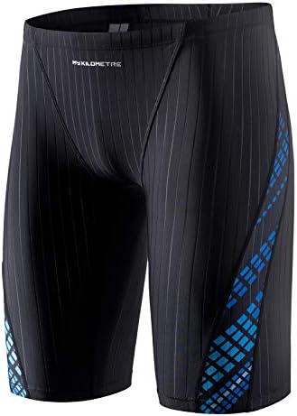 MY KILOMETRE Herren Jammers Lang Badehose Schwimmen Badeanzug Jammer