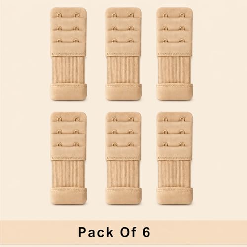 Image of SOFTSTYLE Premium Bra Extenders for Women 2 Hook Combo