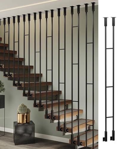 Balaustres para cubierta interior y escaleras con montaje lateral ajustable 2