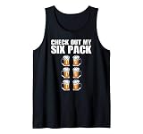 Check Out My 6-Pack Funny Love Beer Abs Tank Top
