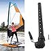 Windsurfing Mast Aluminum Alloy Windsurf Windsurfing Mast Extension Rod Base and Rope for Water Sports Equipment