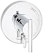 Danze D500458T Parma Shower Valve Escutcheon Trim Kit with Diverter, Chrome, Valve Not Included