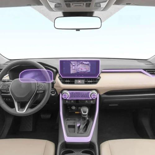 Película protectora de TPU transparente de alta calidad para consola de RAV4