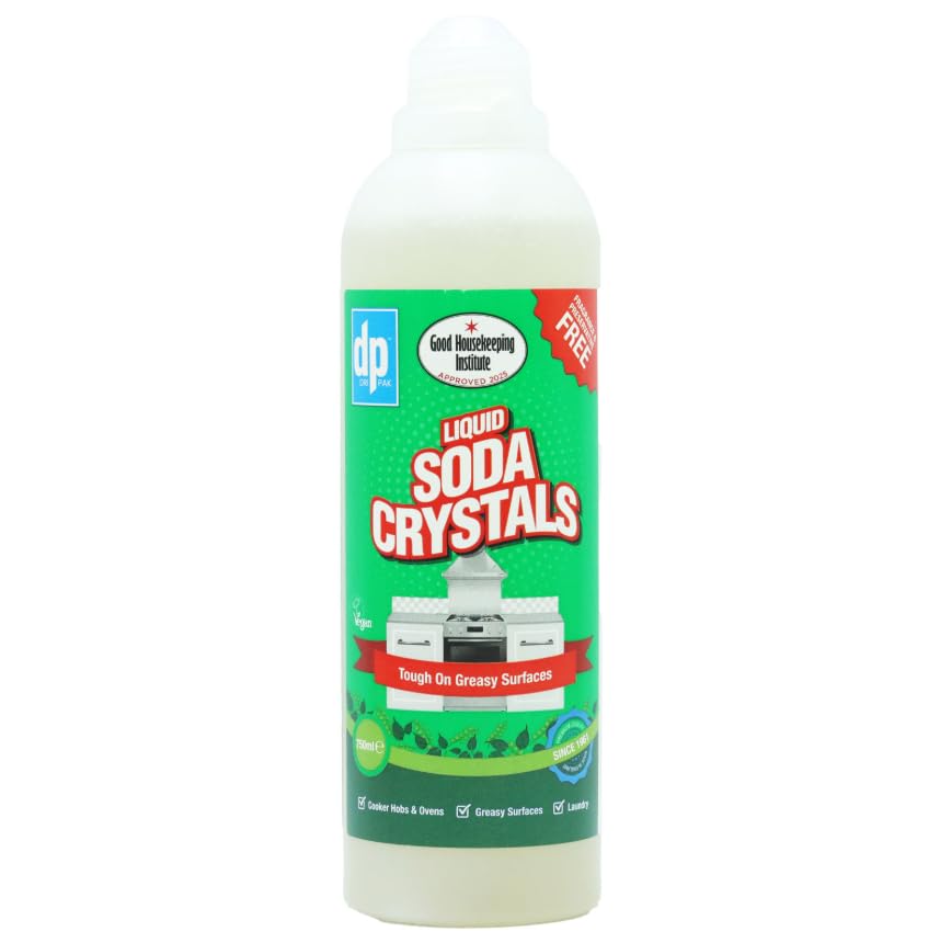 Dri-Pak Liquid Soda Crystals 750ml Multi-Purpose Household Cleaner & Powerful Degreaser