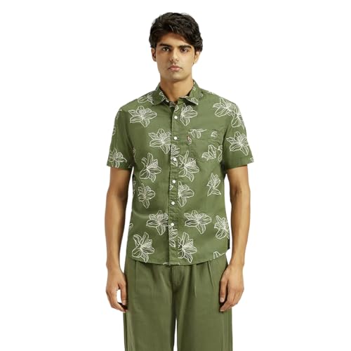 Image of Levi's Men's Floral Fitted Shirt