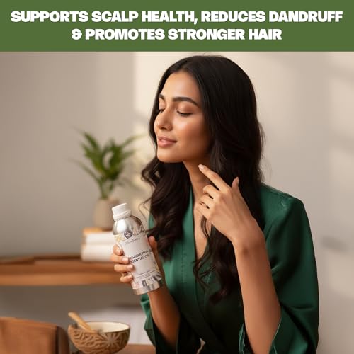 Image of VedaOils Nagarmotha Essential Oil 100ml | 100% Pure, Natural & Undiluted Oil for Skin & Hair Care | Therapeutic-Grade Cyperus Scariosus Oil