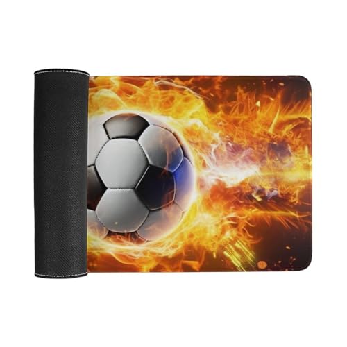 Tapis de bureau en caoutchouc imperméable grand format antidérapant 75x40 cm