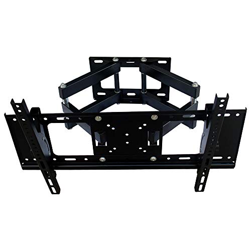 Universal TV Wandhalterung Schwenkbar Neigbar Verdickung des Universellen 42-98-Zoll-LCD-TV-Racks TV Wandhalterung Ultrastarker Doppelarm