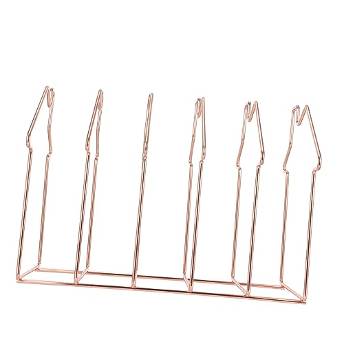 HOODANCOS 1pc Compartment Desk Organizer for File Storage and Document Sorting Stylish Iron Design for Office Home and School Use