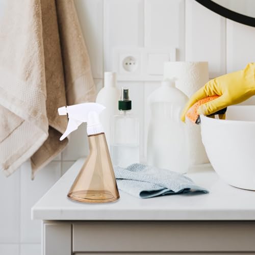 Bouteille pulvérisation plastique transparente pour stopper les fuites de spray