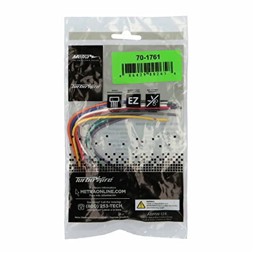 Metra 70-1761 Radio Wiring Harness For Toyota 87-Up Power 4 Speaker #TOP1