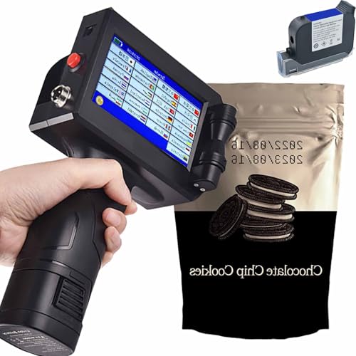 Imprimante portable jet d'encre anti-bavure pour code-barres et numéro de lot