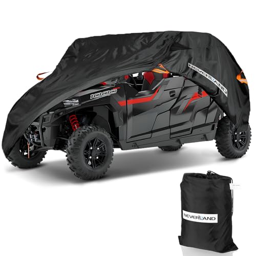 NEVERLAND UTV Cover Heavy Waterproof Denier Oxford Cloth for Pola...
