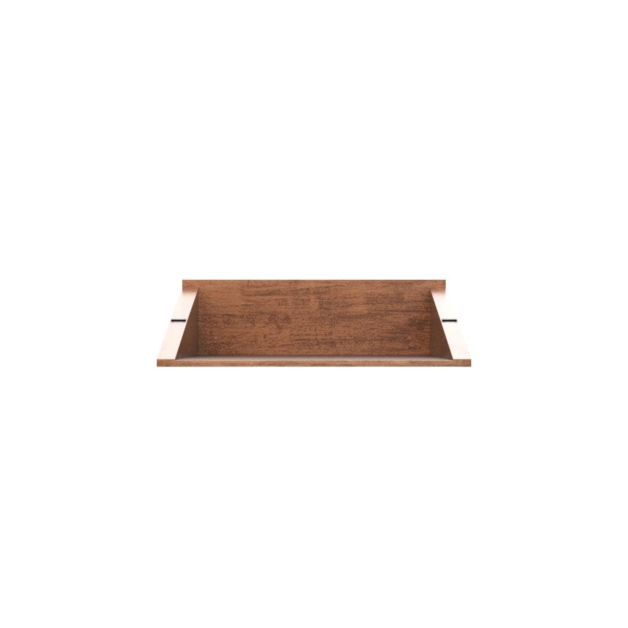 Streem Solid Sheesham Wood Mounted Study Table/Home Office/Laptop Table/Wall Mounted Space Saving Desk/Office Table Stand/Natural Finish