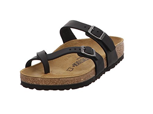 Birkenstock Women's Flip Flops, Black, 6.5
