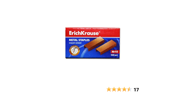 Amazon Erichkrause エリッククラウス コッパー ステープラ 替え針 ホチキス針 文房具 オフィス用品