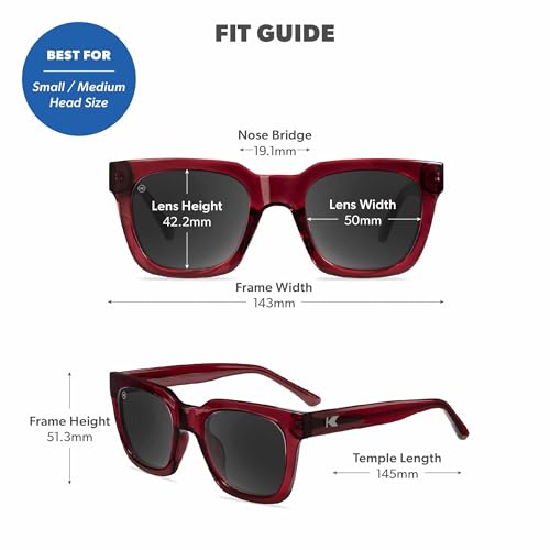 Image of Knockaround Trendy Polarized Sunglasses for Women - UV400 Protection