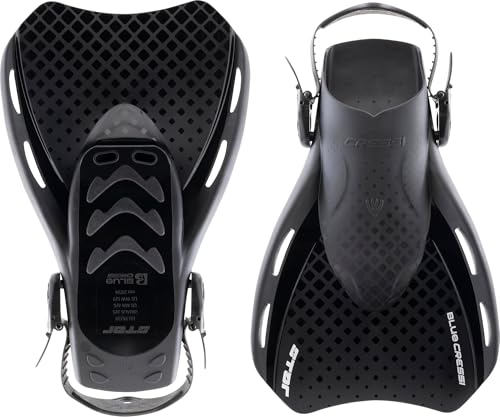 Aletas Cressi Star Cortas Ajustables con Talonera Abierta - Ligeras para Viaje, Diseño Robusto y Duradero - Diseñadas en Italia miniatura 3