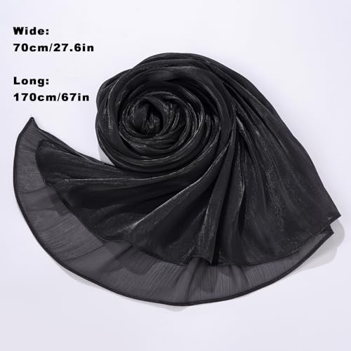 Nydotd Women Scarf Shawls and Wraps for Evening Dresses Soft Fashion Scarf for Wedding Bridal Summer3