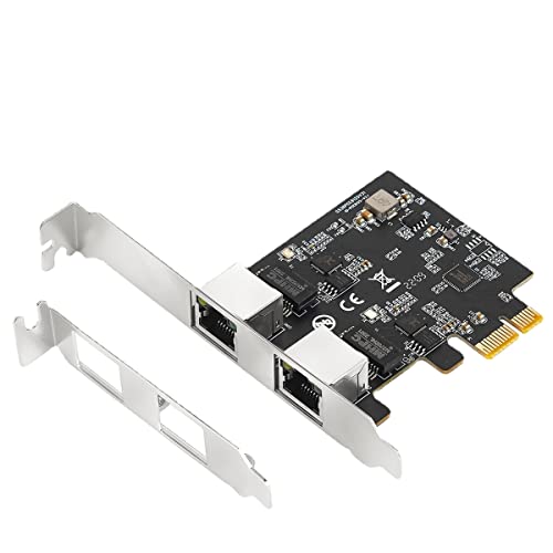 Tarjeta de red PCIe 2.5 Gb para streaming en alta definición sin interrupciones