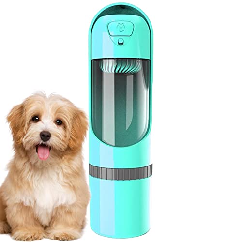 Dispensador garrafa água para viagem - Dispensador água cachorro granpullable com copo armazenamento